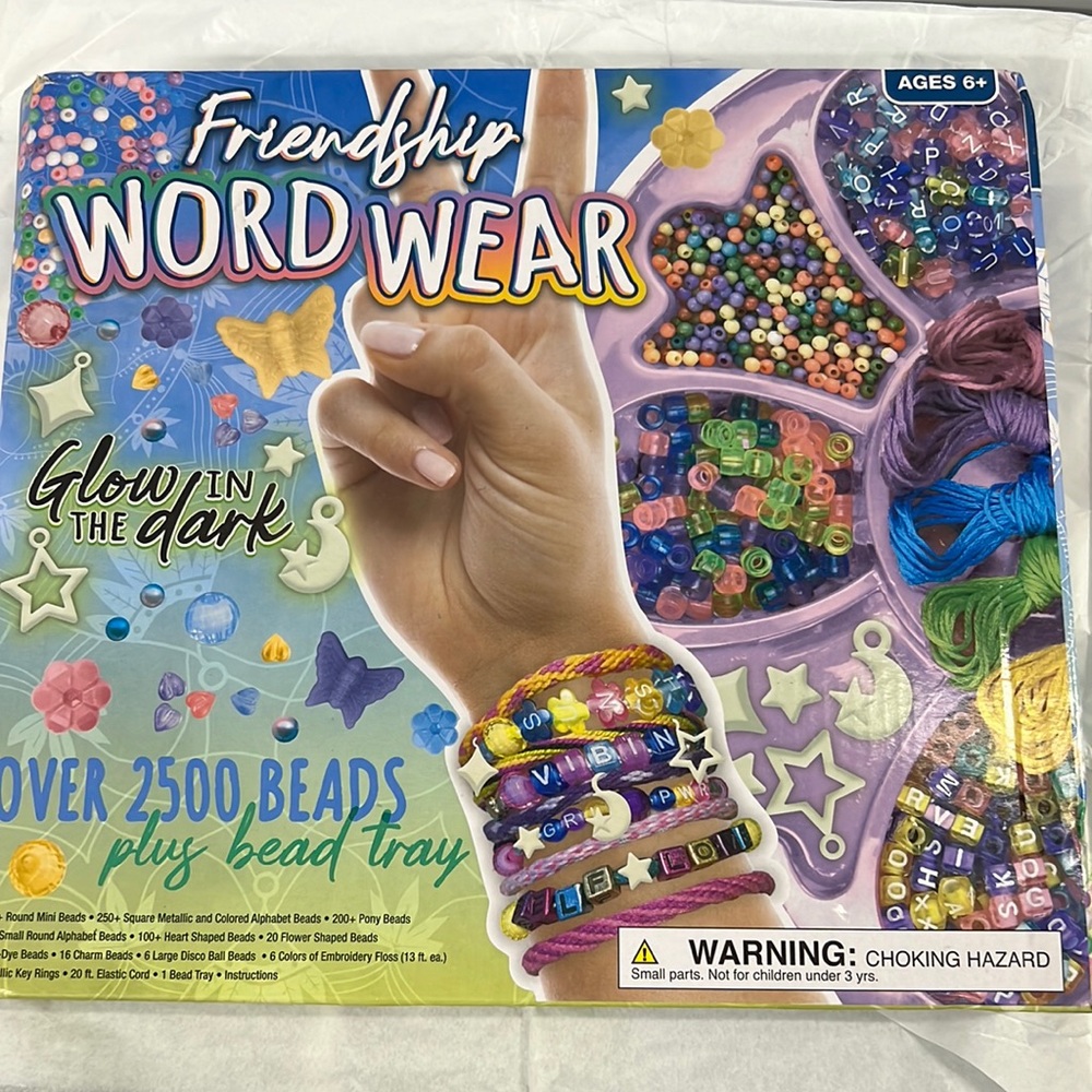 Friendship Word Wear Craft Jewelry